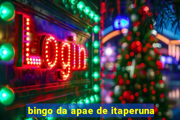 bingo da apae de itaperuna